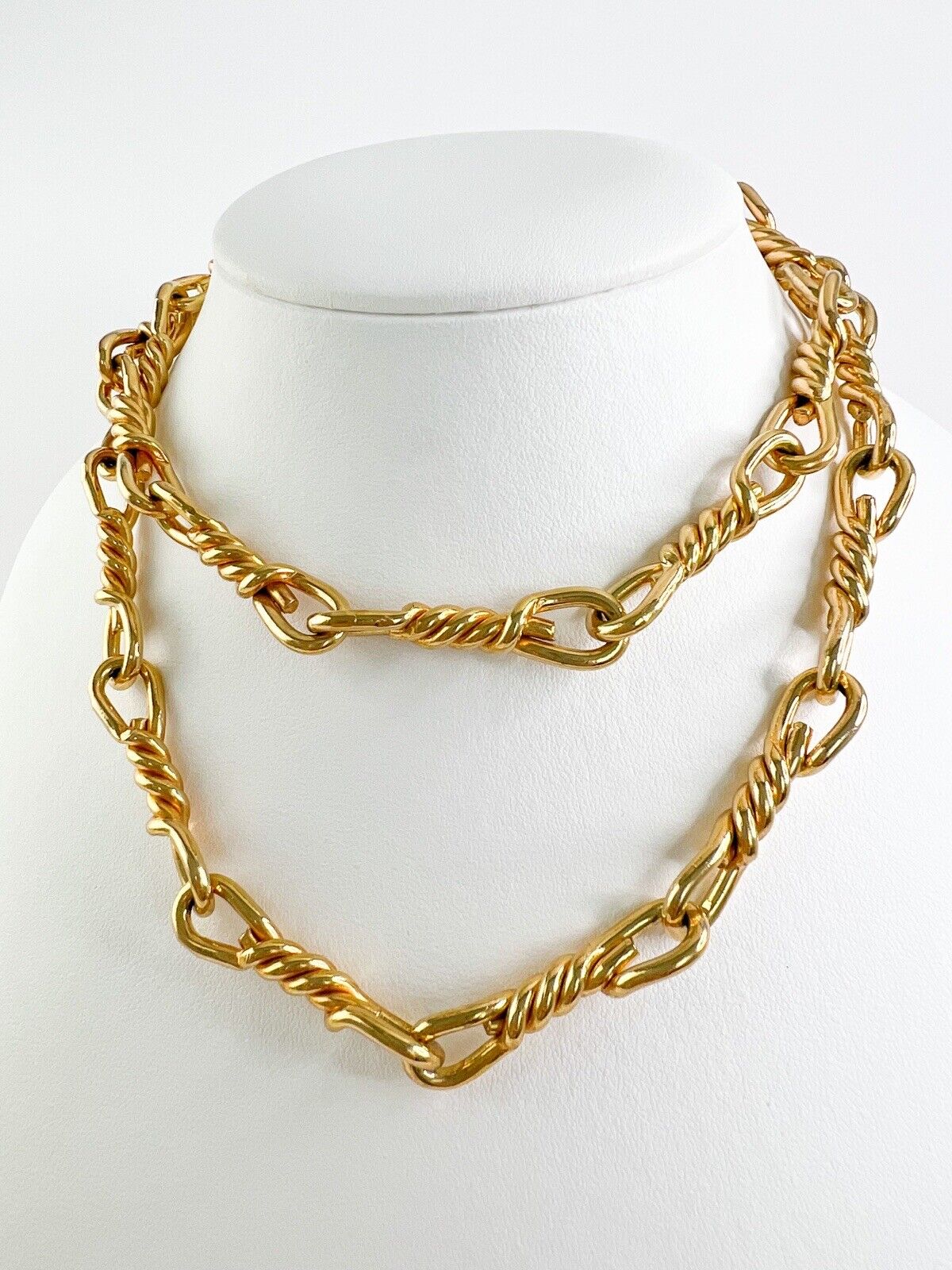 Vintage Christian Dior Necklace, Chain Necklace Gold, Dior Germany 1973, Dior necklace, vintage Dior, Unisex necklace, Personalized Gifts