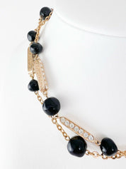 Givenchy Vintage Charm Necklace Gold