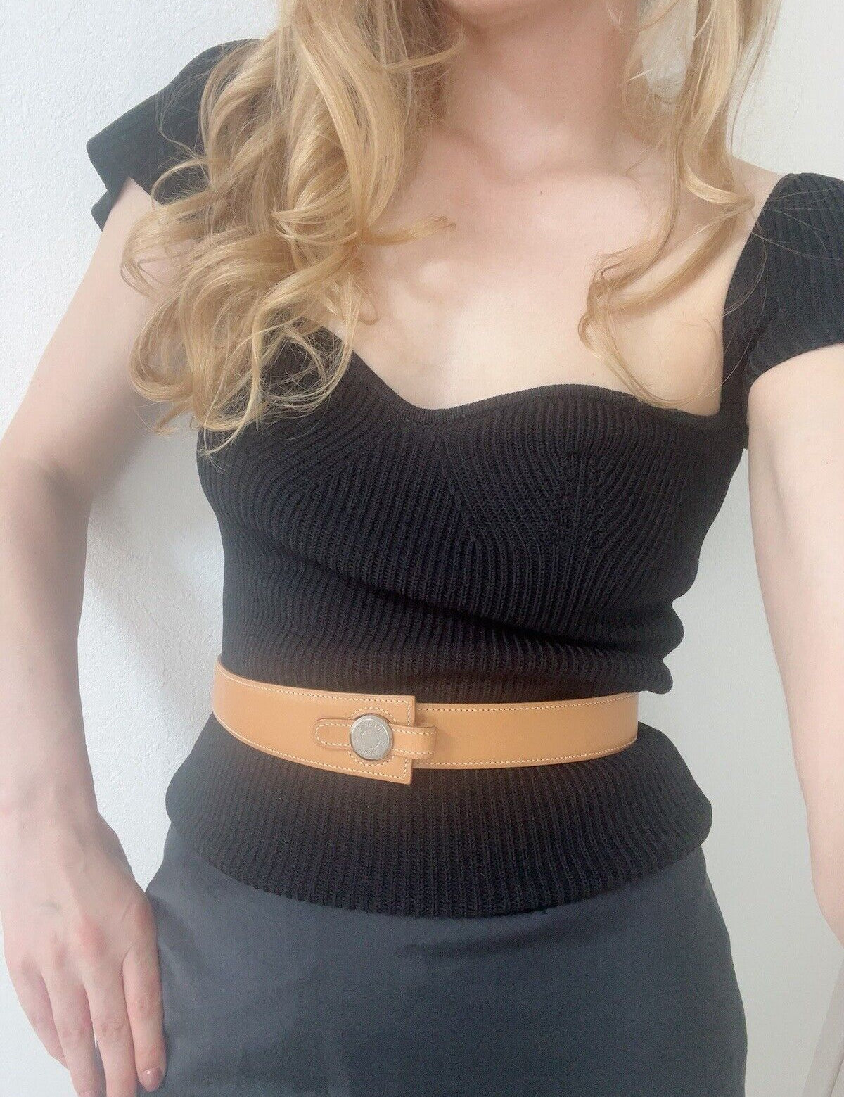 Hermes Vintage Leather Belt Women