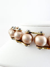 LOUIS VUITTON Vintage Choker Necklace Pearl