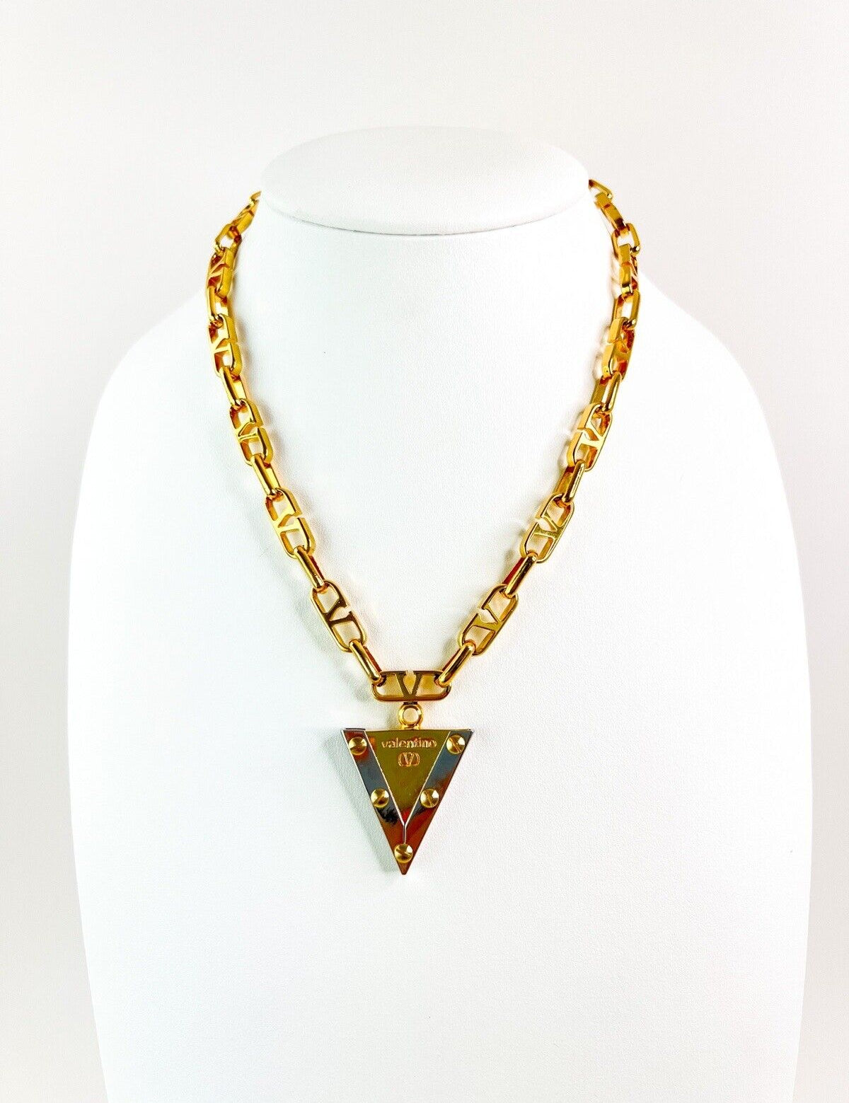 Valentino Garavani Vintage Chain Necklace Choker