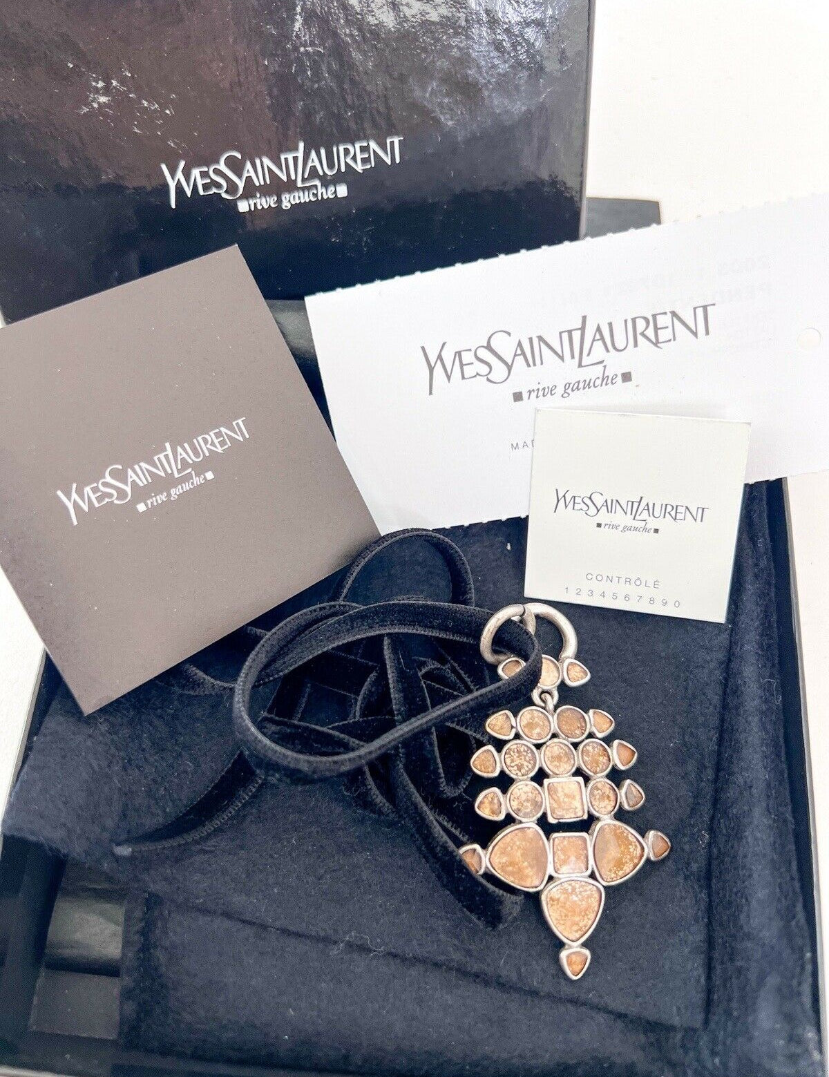 YSL Yves Saint Laurent Vintage Necklace 