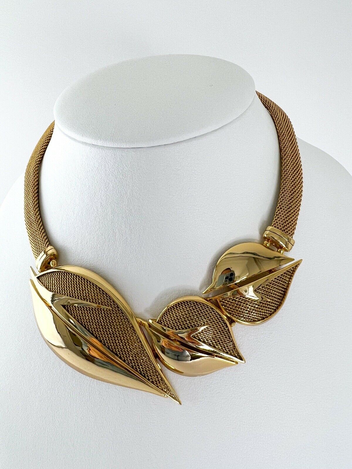 Balenciaga Vintage Choker Necklace Gold