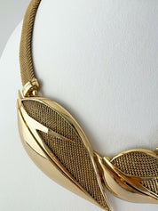 Balenciaga Vintage Choker Necklace Gold