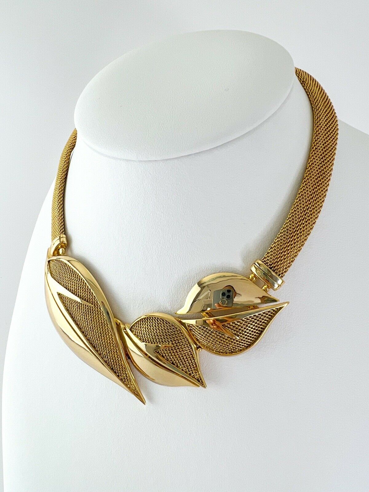 Balenciaga Vintage Choker Necklace Gold