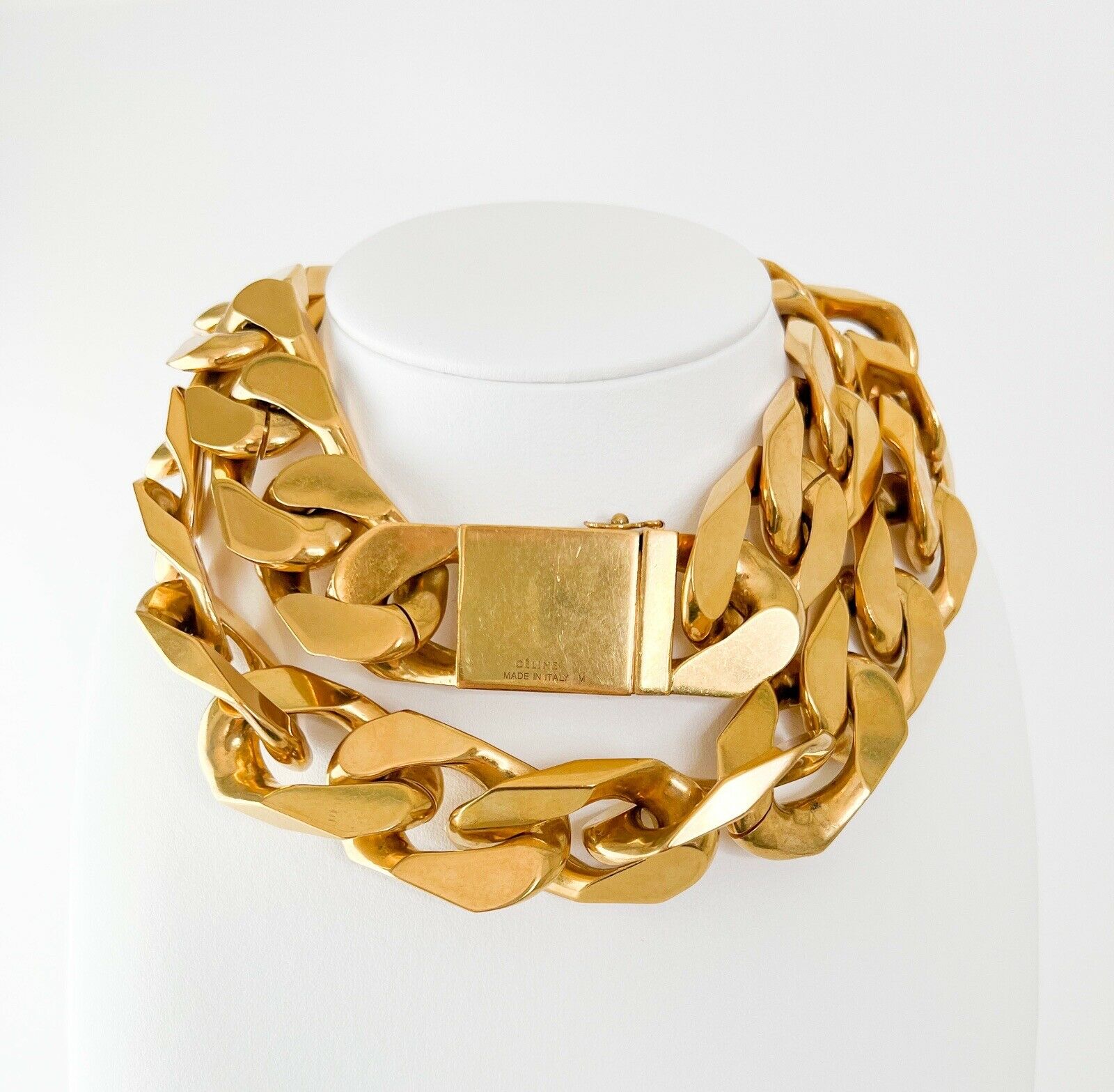 Celine Vintage Necklace  Belt ID Choker 