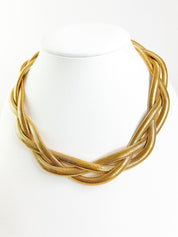 Givenchy Vintage Choker Necklace Chain Gold