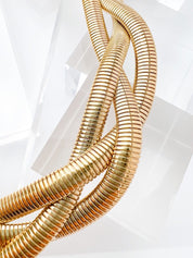 Givenchy Vintage Choker Necklace Chain Gold