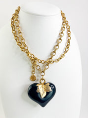 Givenchy Vintage Necklace, Pendant, Charm Necklace Gold
