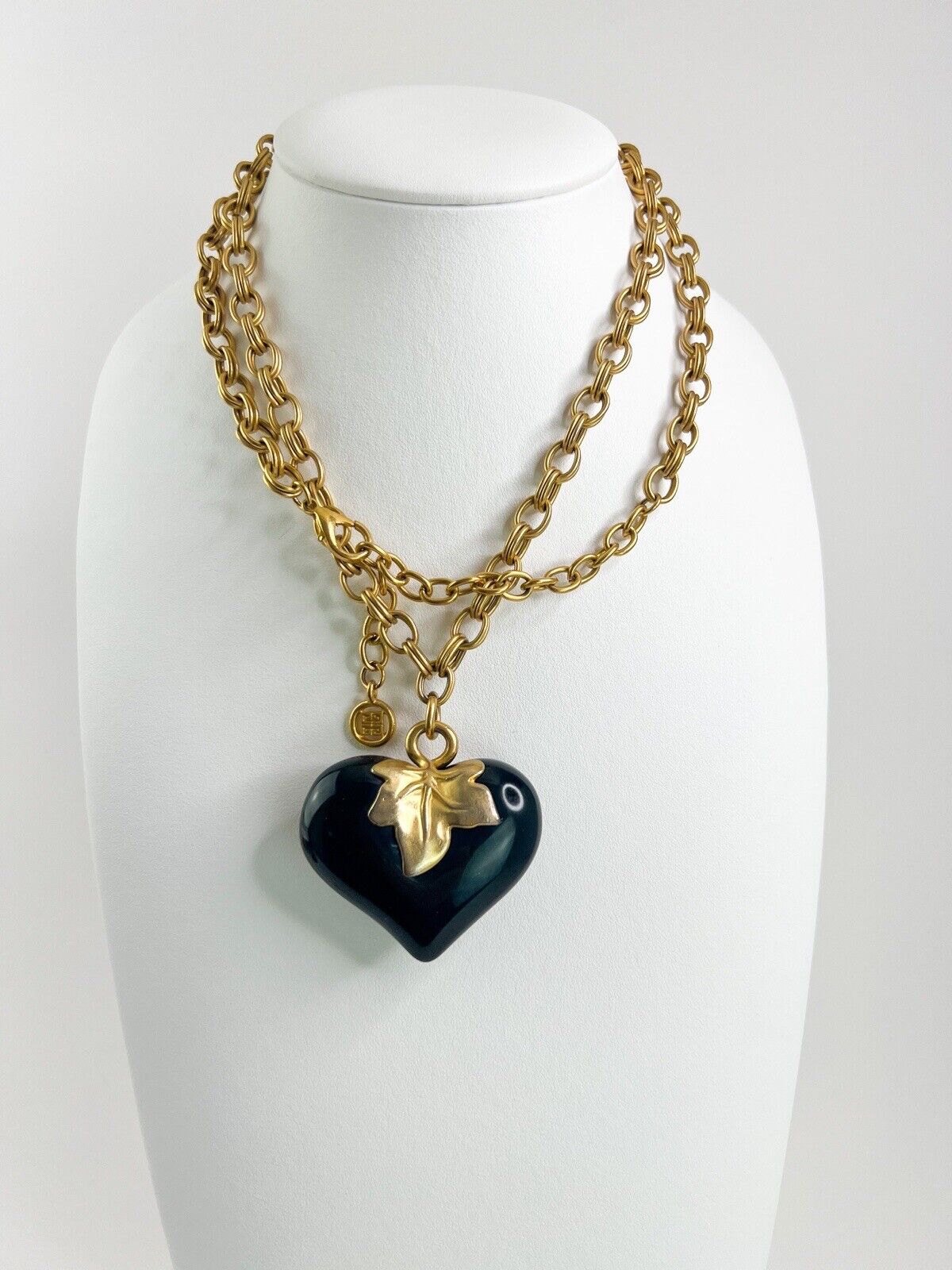 Givenchy Vintage Necklace, Pendant, Charm Necklace Gold