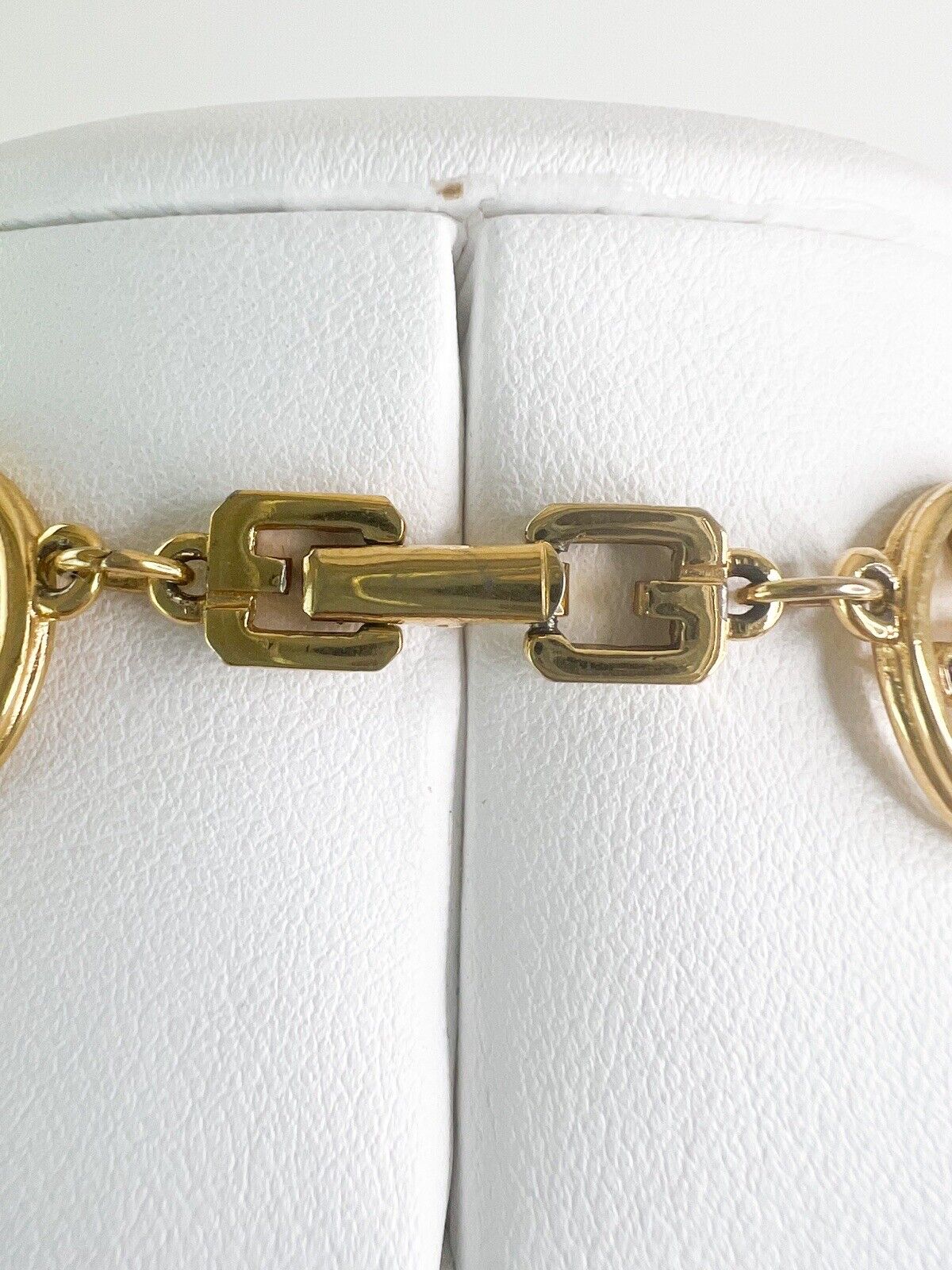 Givenchy Vintage Charm Necklace Gold Choker