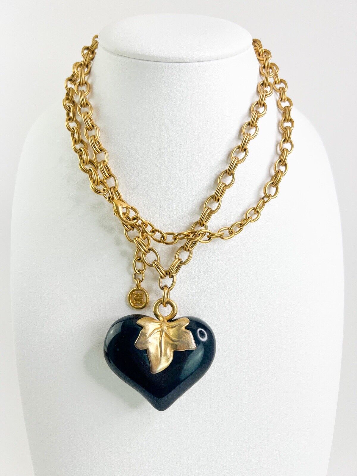 Givenchy Vintage Necklace, Pendant, Charm Necklace Gold