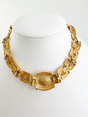 Givenchy Vintage Necklace Choker Gold