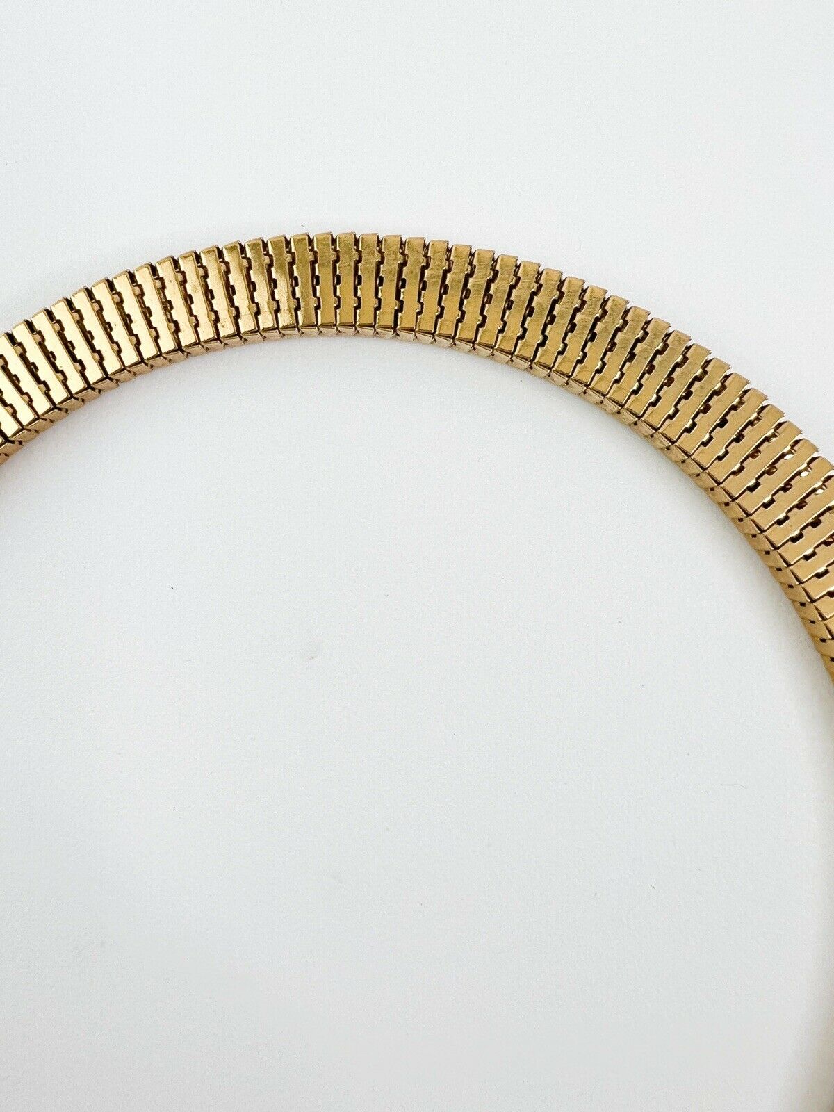 Givenchy Vintage Charm Necklace Choker Gold Rhinestones