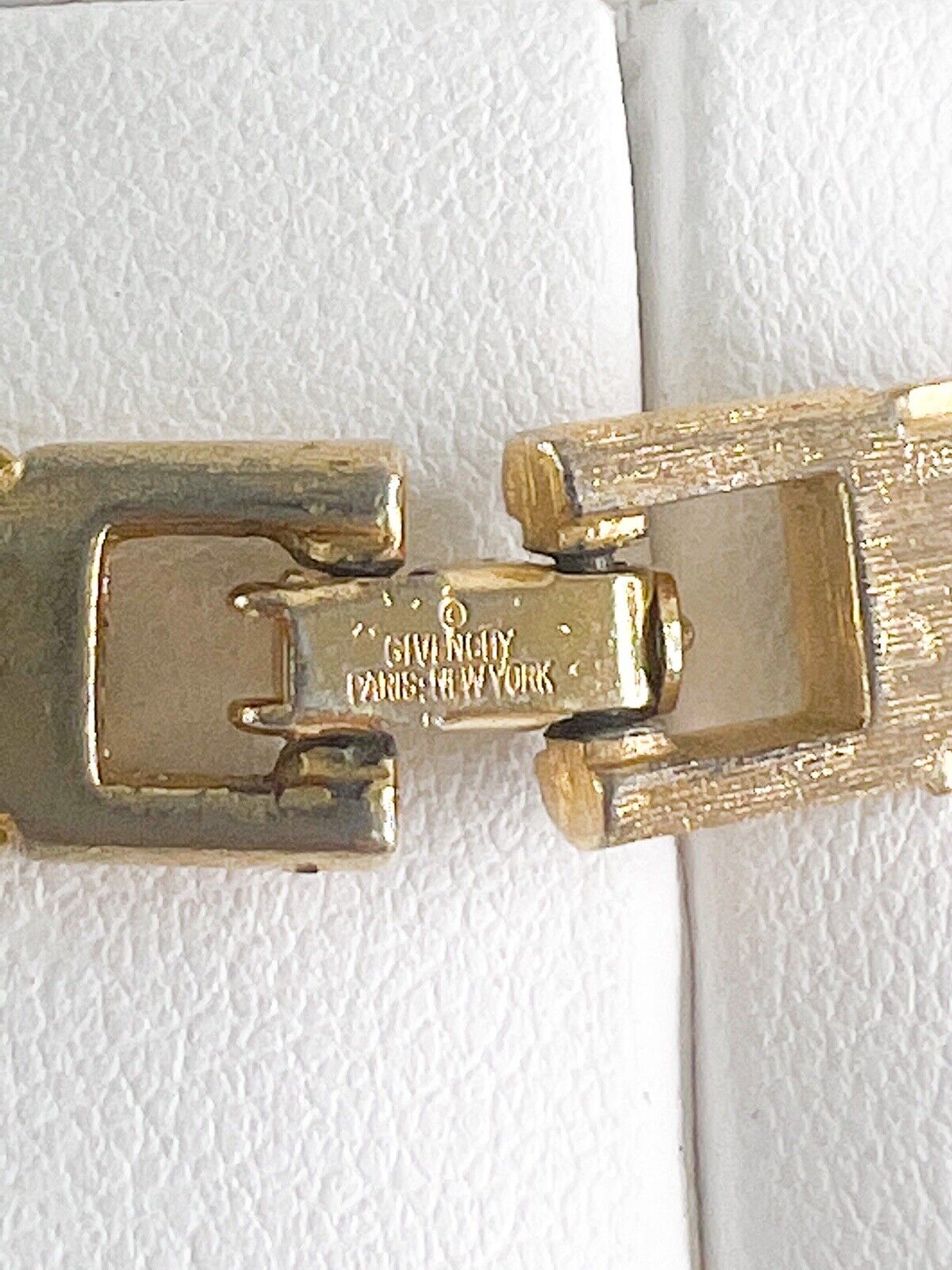 Givenchy Vintage Charm Necklace Gold G Logo