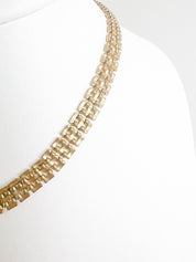 Givenchy Vintage Charm Necklace Gold G Logo