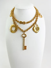 Givenchy Pendant Necklace Vintage Unisex Men& Women