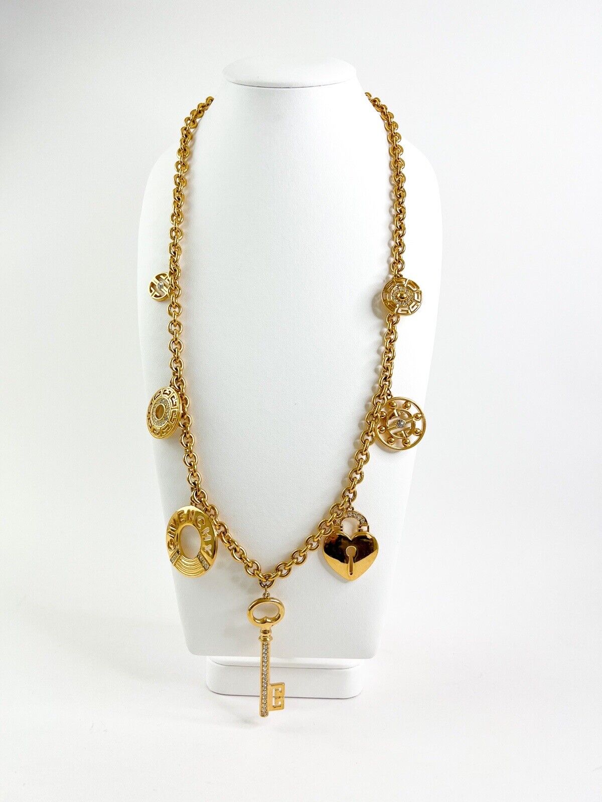 Givenchy Pendant Necklace Vintage Unisex Men& Women