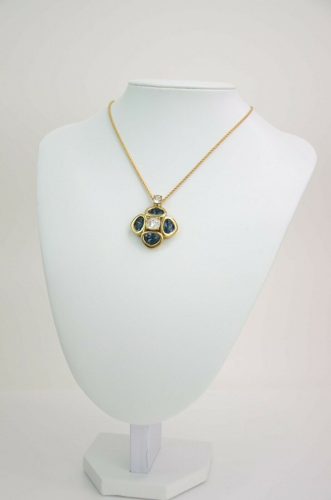 Vintage Dior necklace glass