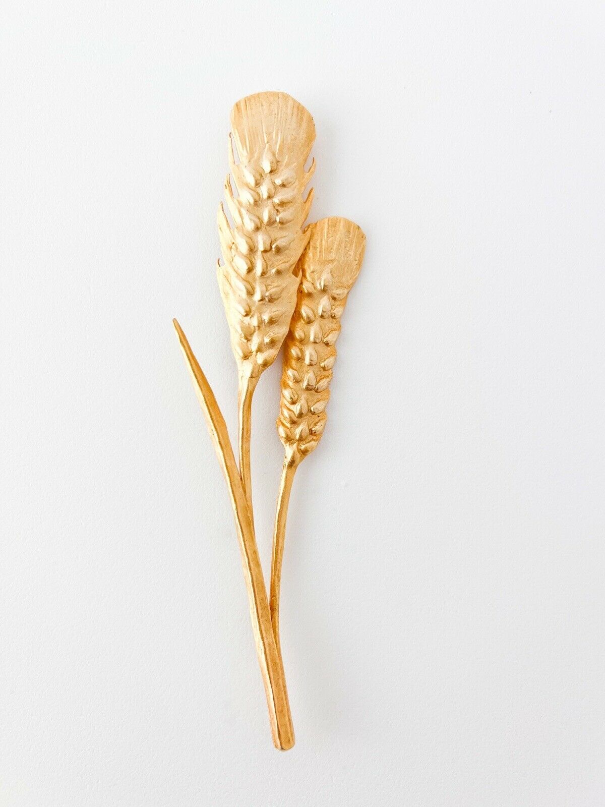 YSL YVES SAINT LAURENT wheat  brooch pin