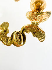 Authentic YSL Yves Saint Laurent Vintage Butterfly Brooch Pin by Robert Goossens