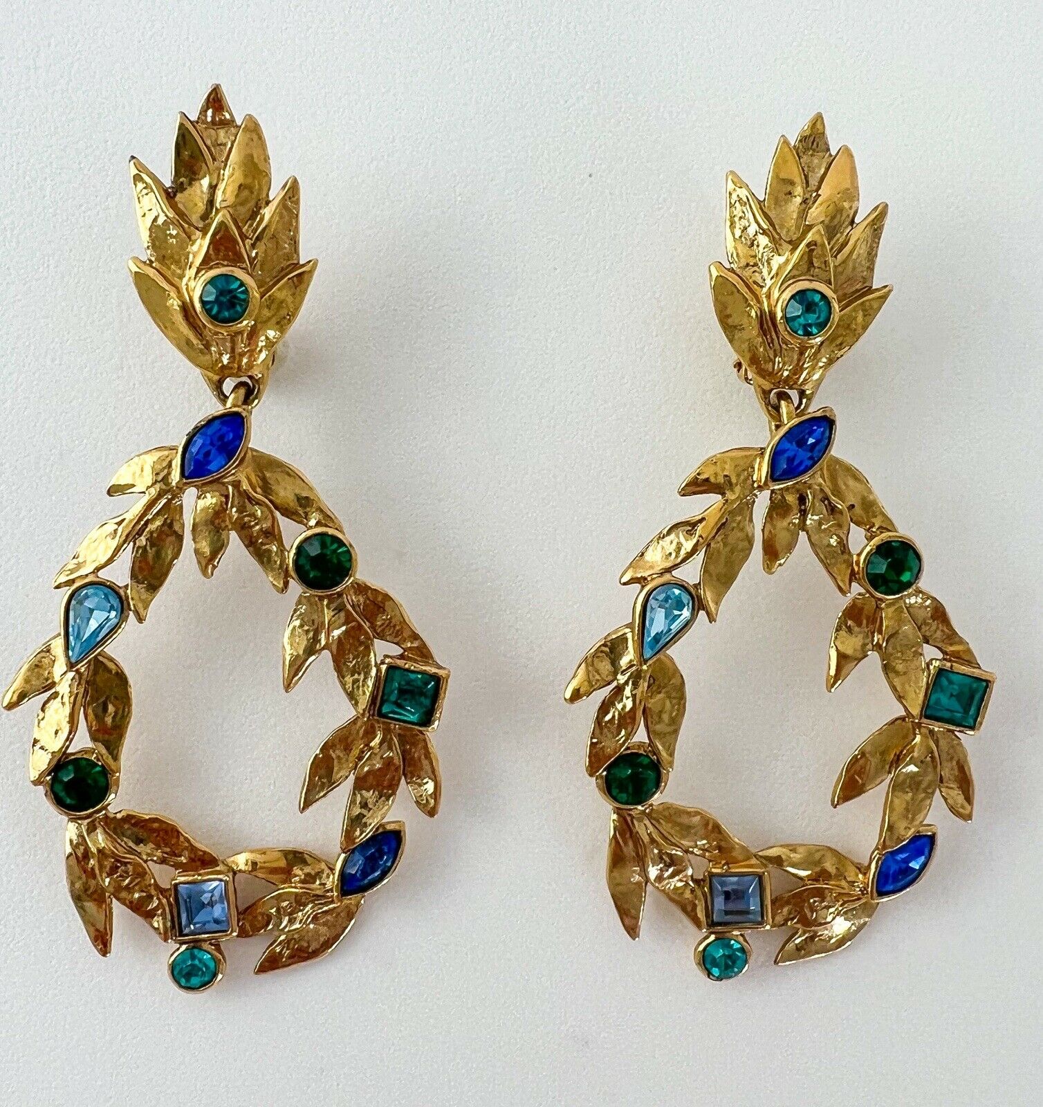 YSL Yves Saint Laurent  Vintage Dangle Earrings Women Jewelry
