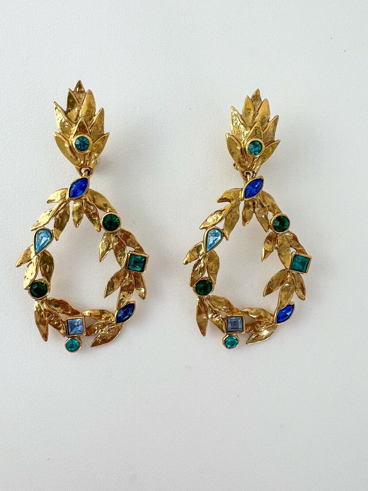 YSL Yves Saint Laurent  Vintage Dangle Earrings Women Jewelry