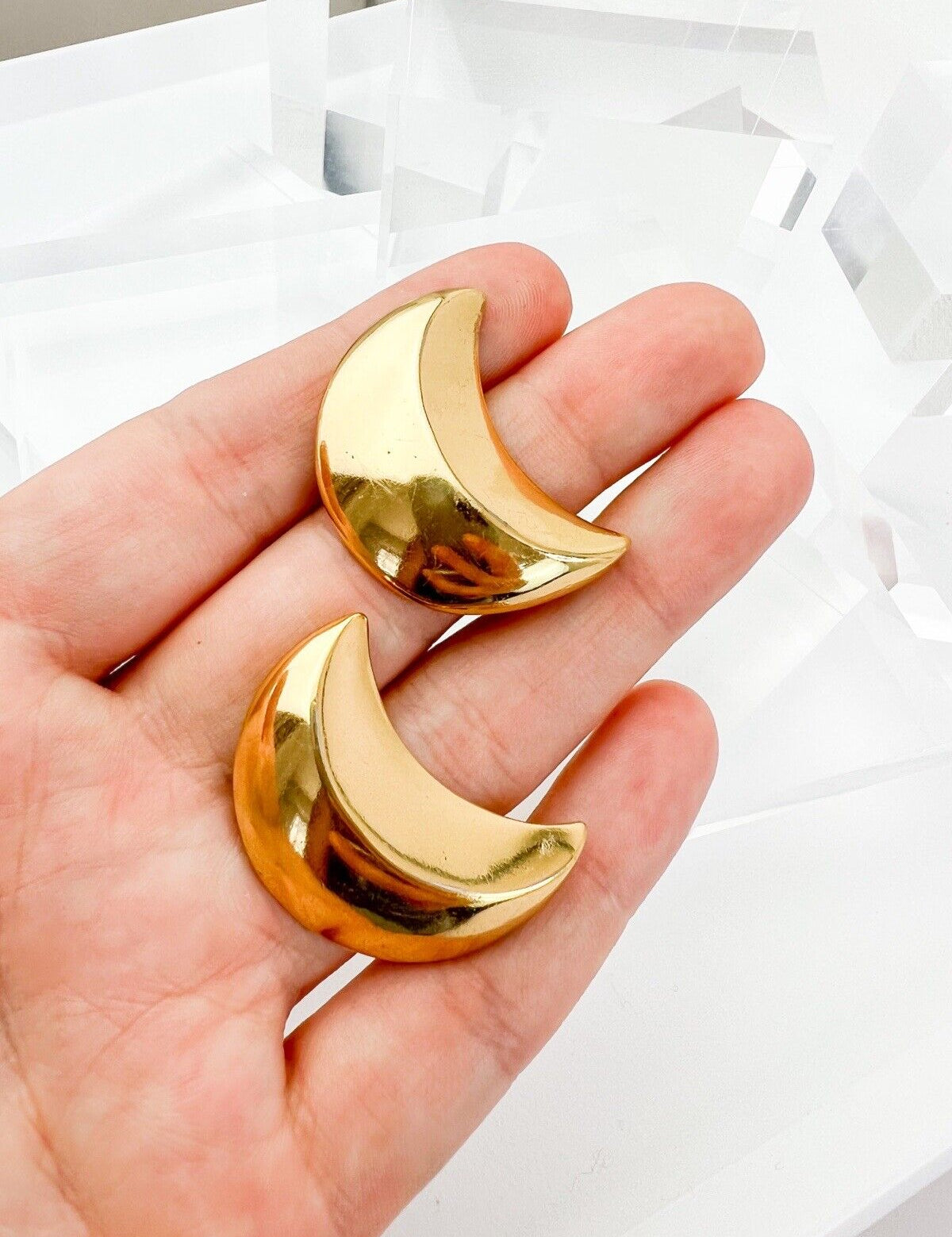 YSL Yves Saint Laurent Vintage Earrings Made in France