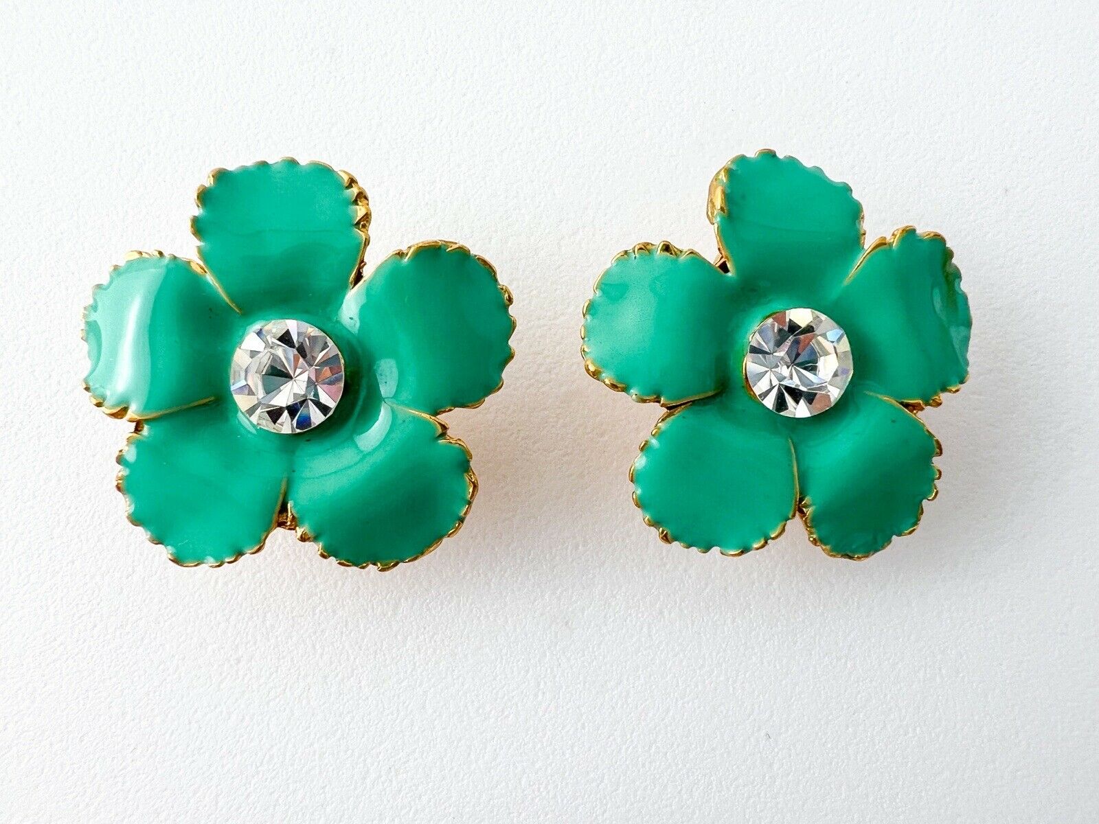 YSL Yves Saint Laurent Vintage Earrings Made in France