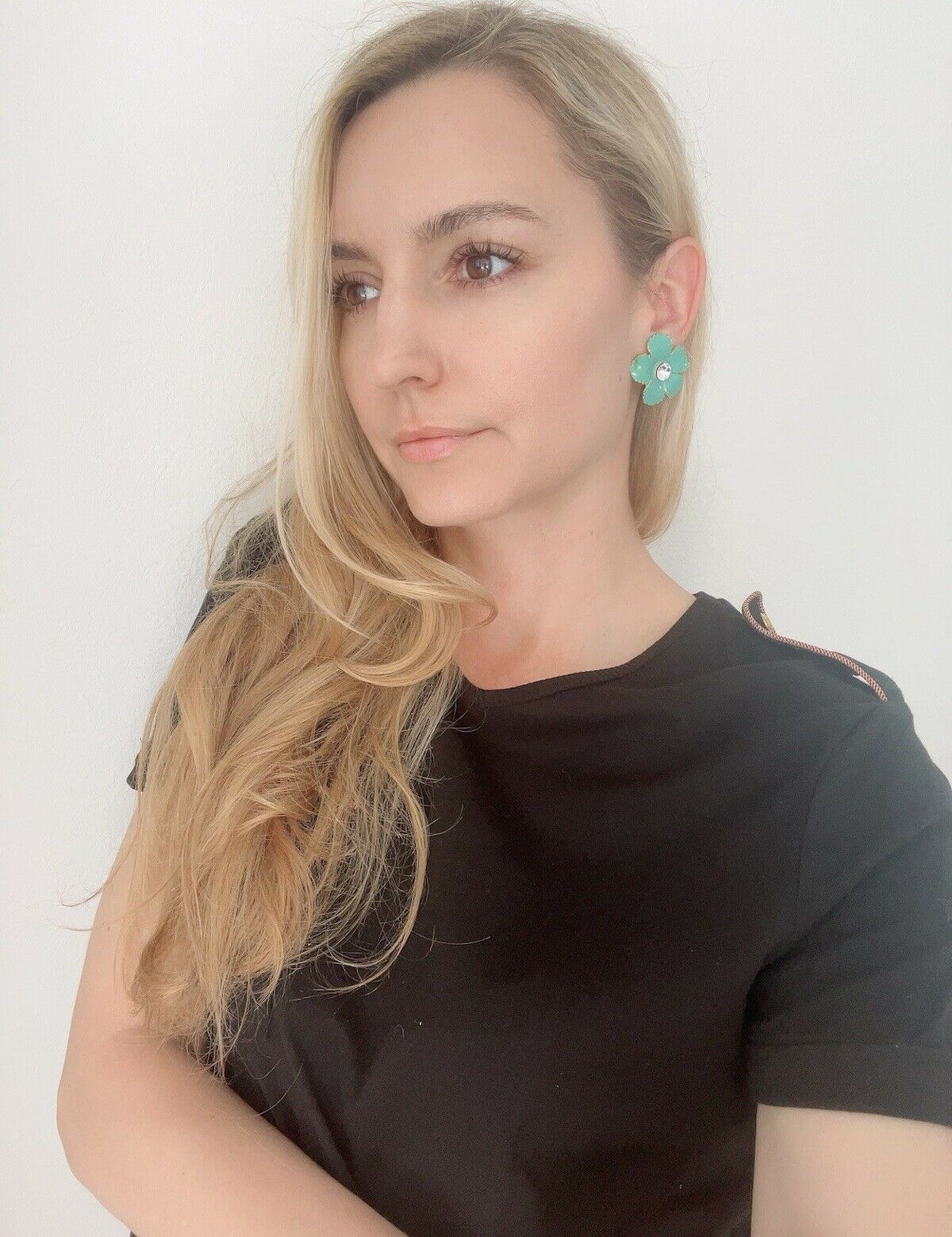 YSL Yves Saint Laurent Vintage Earrings Made in France