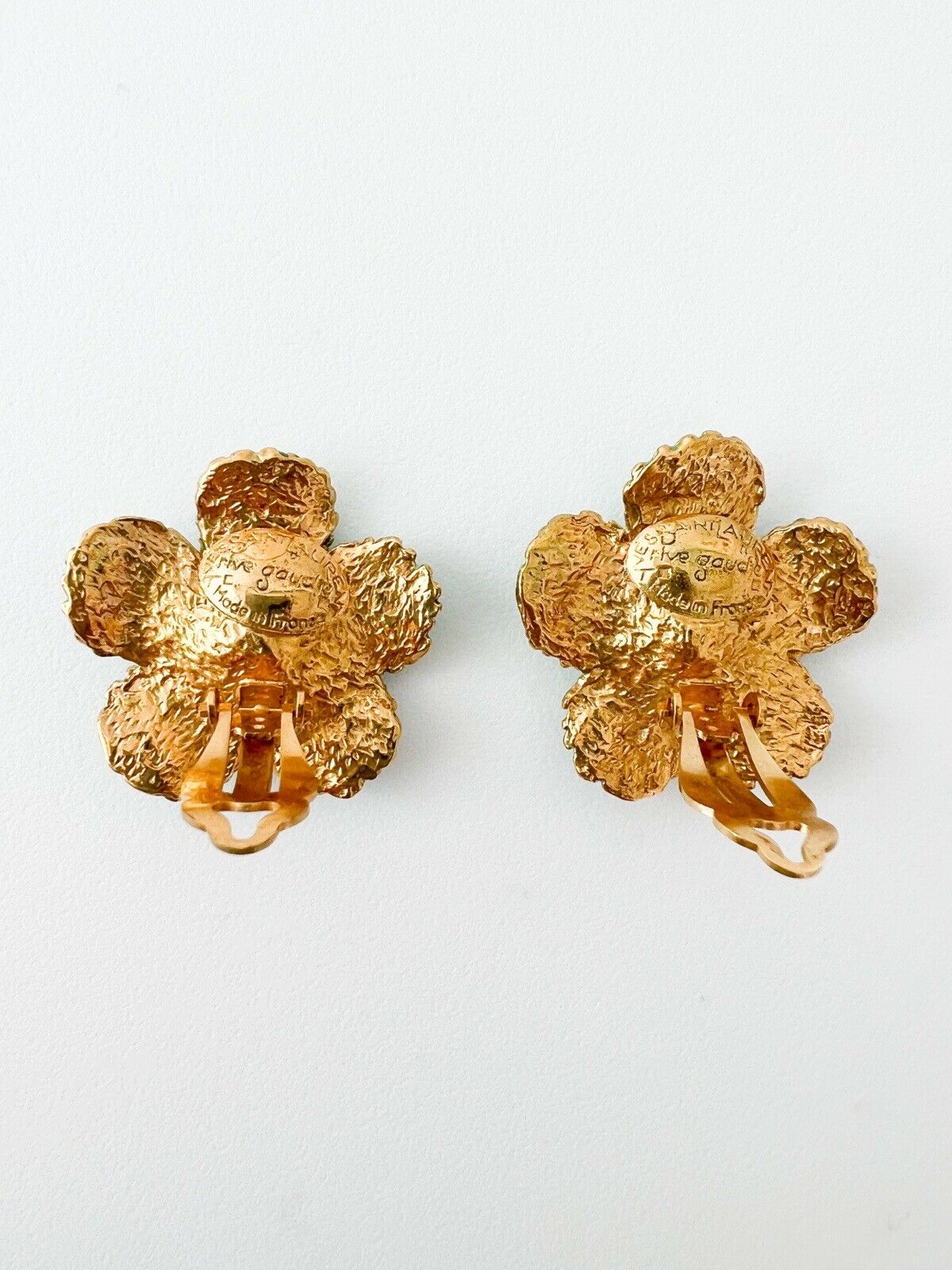 YSL Yves Saint Laurent Vintage Earrings Made in France