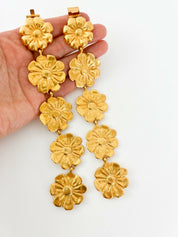 YSL Yves Saint Laurent Vintage Necklace Bracelet Floral Made in France