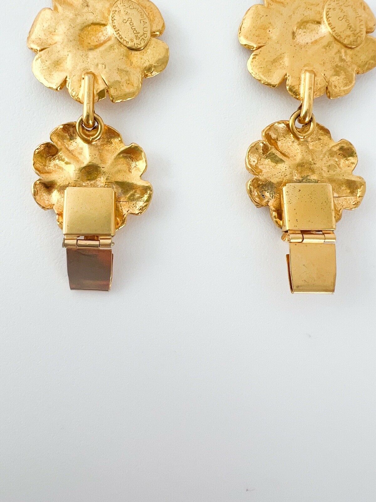 YSL Yves Saint Laurent Vintage Necklace Bracelet Floral Made in France
