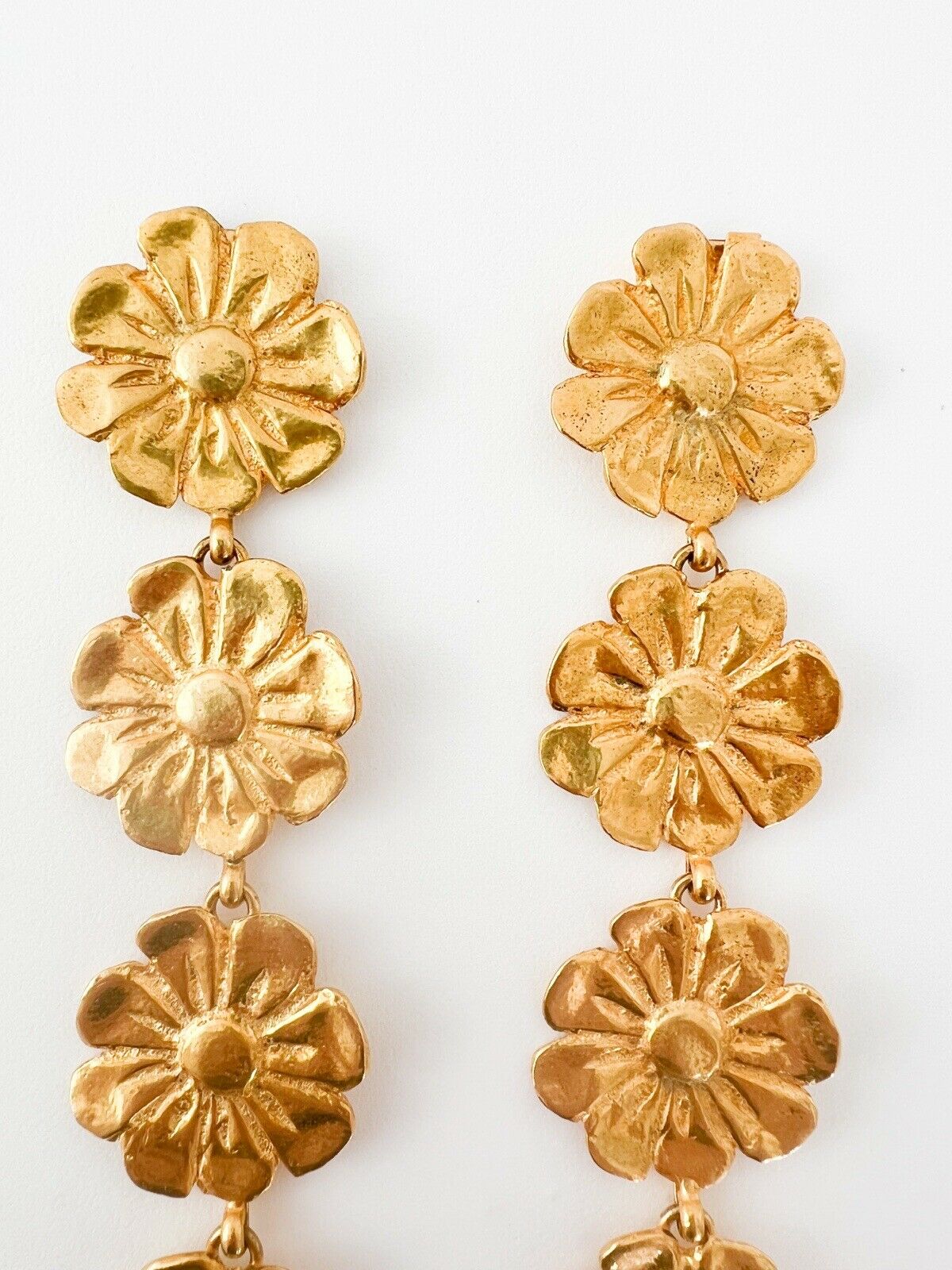 YSL Yves Saint Laurent Vintage Necklace Bracelet Floral Made in France
