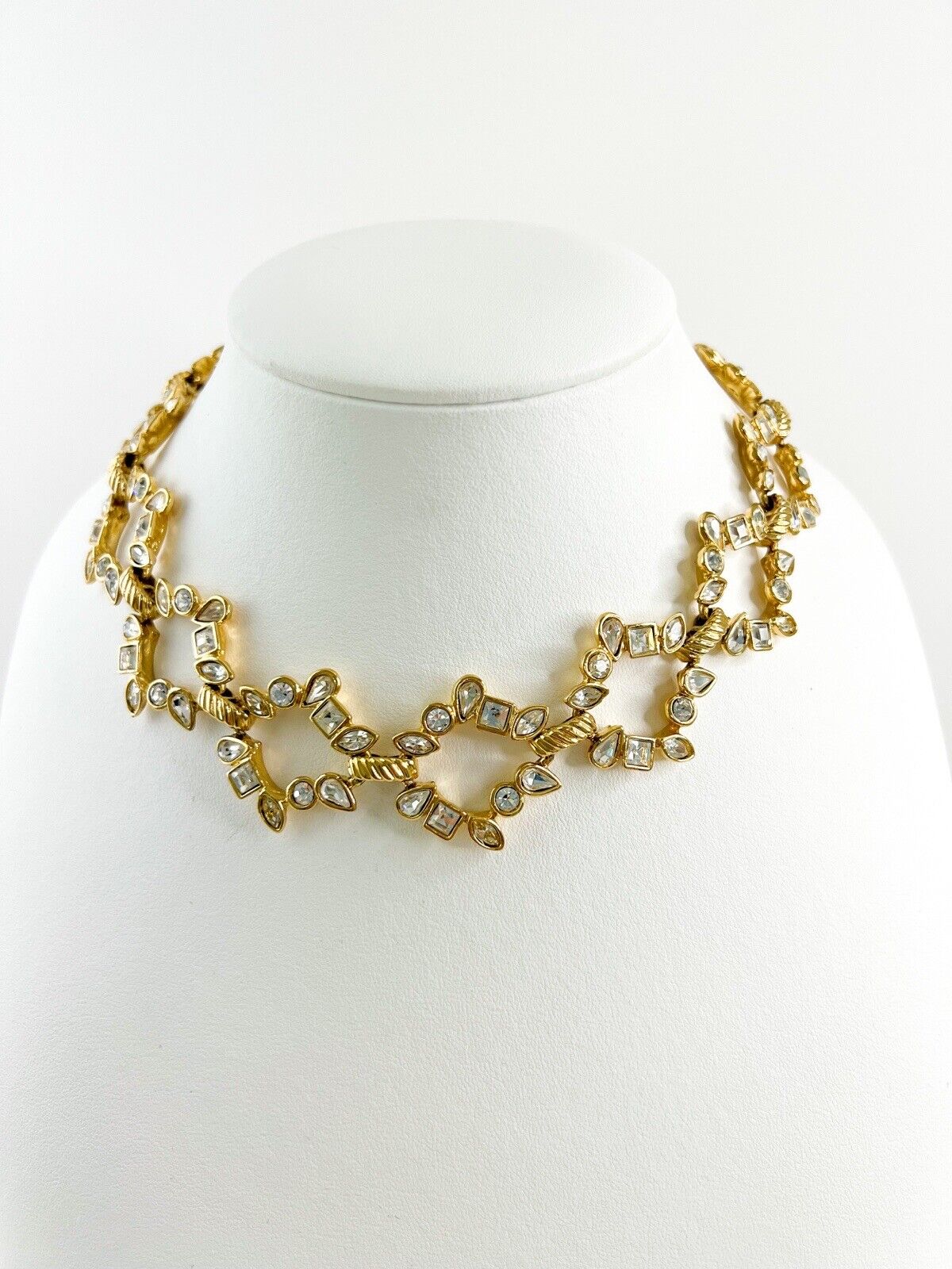 YSL Yves Saint Laurent Vintage Necklace Gold