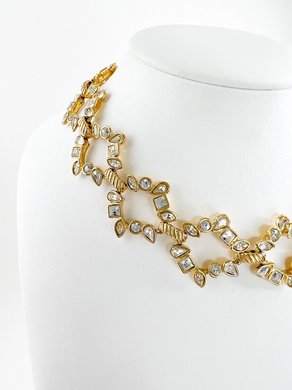 YSL Yves Saint Laurent Vintage Necklace Gold Charm
