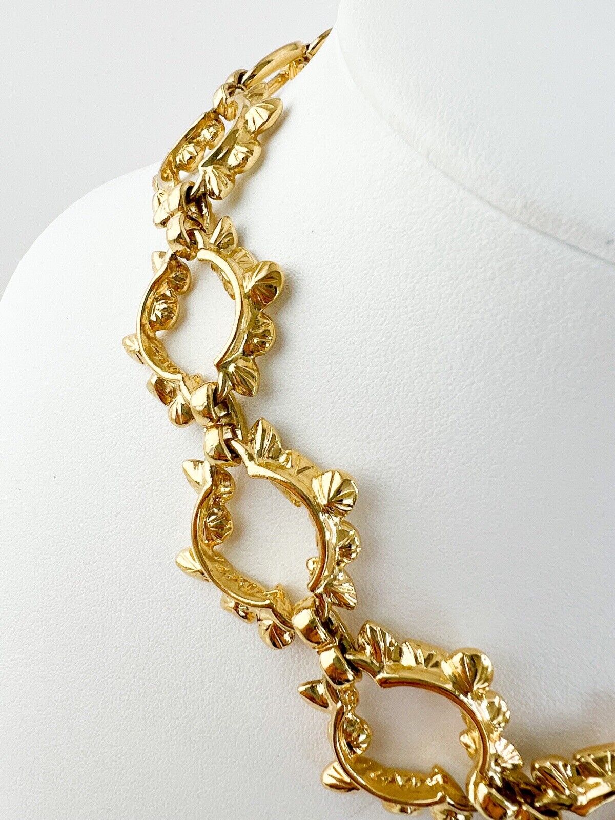 YSL Yves Saint Laurent Vintage Necklace Gold Charm