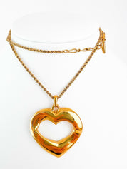 YSL Yves Saint Laurent Vintage Necklace Gold