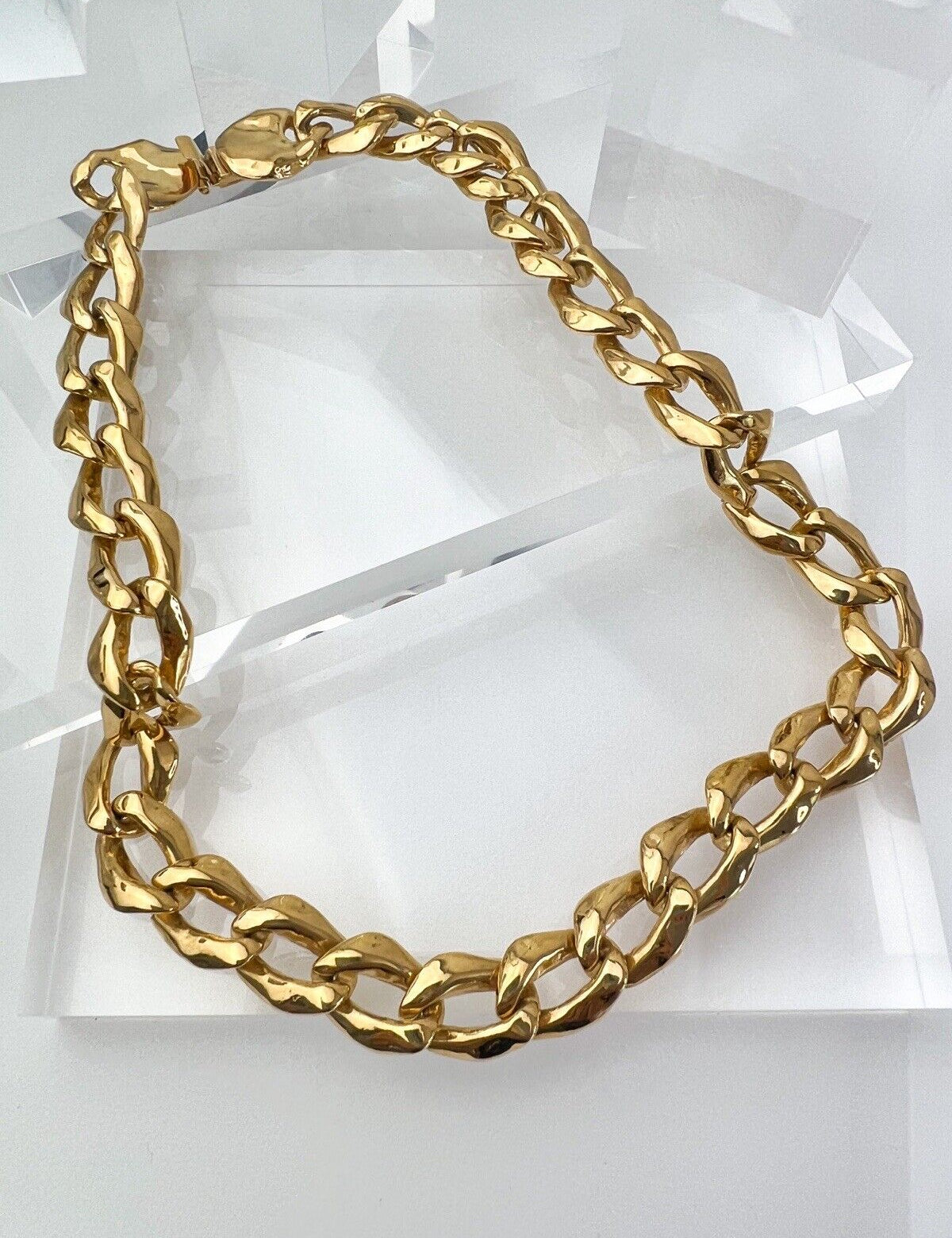 YSL Yves Saint Laurent Vintage Necklace Gold Chain