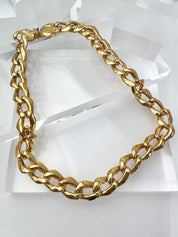 YSL Yves Saint Laurent Vintage Necklace Gold Chain
