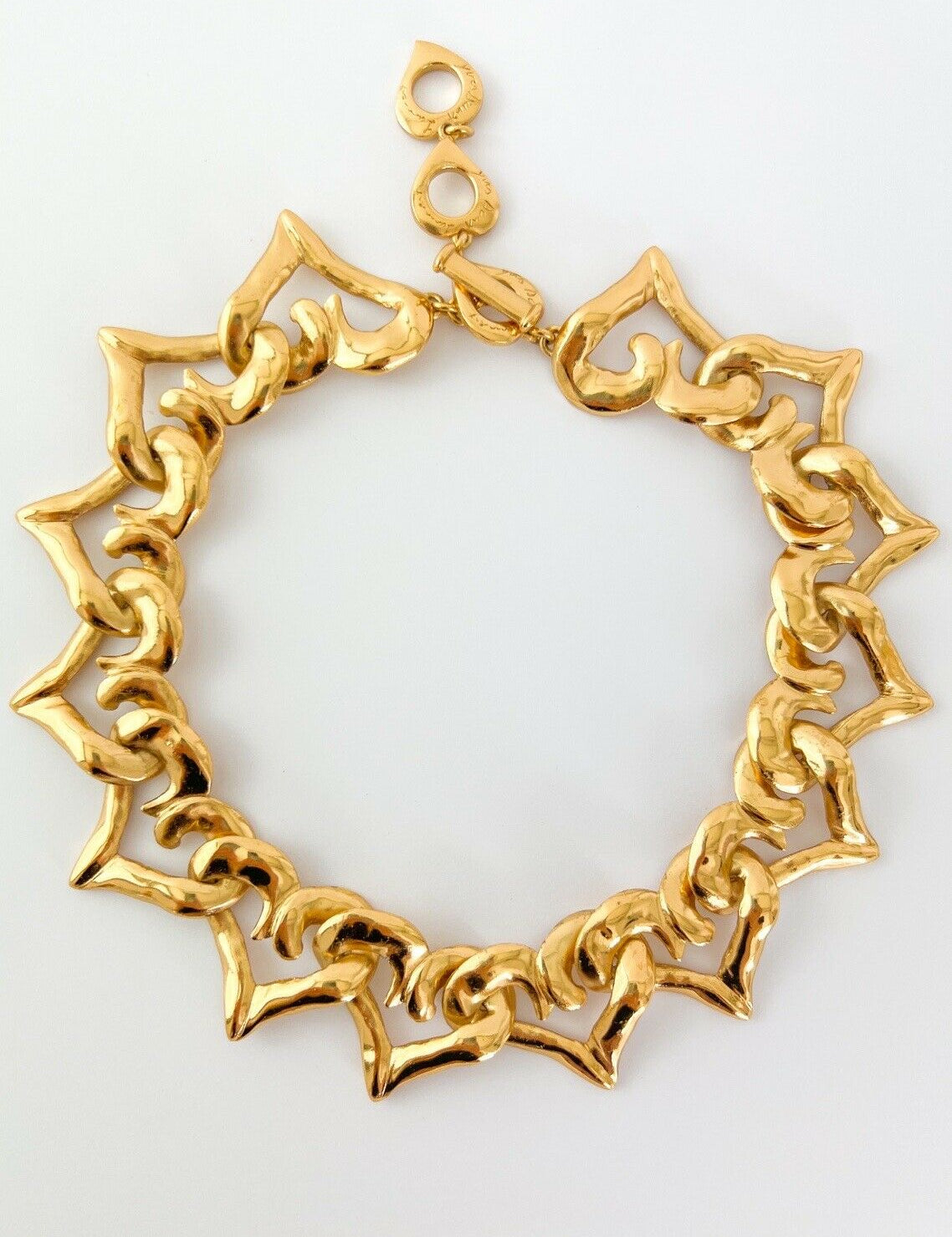 YSL Yves Saint Laurent Vintage Necklace Gold made in France
