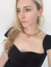 YSL Yves Saint Laurent Vintage Necklace Gold Chain