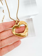 YSL Yves Saint Laurent Vintage Necklace Gold