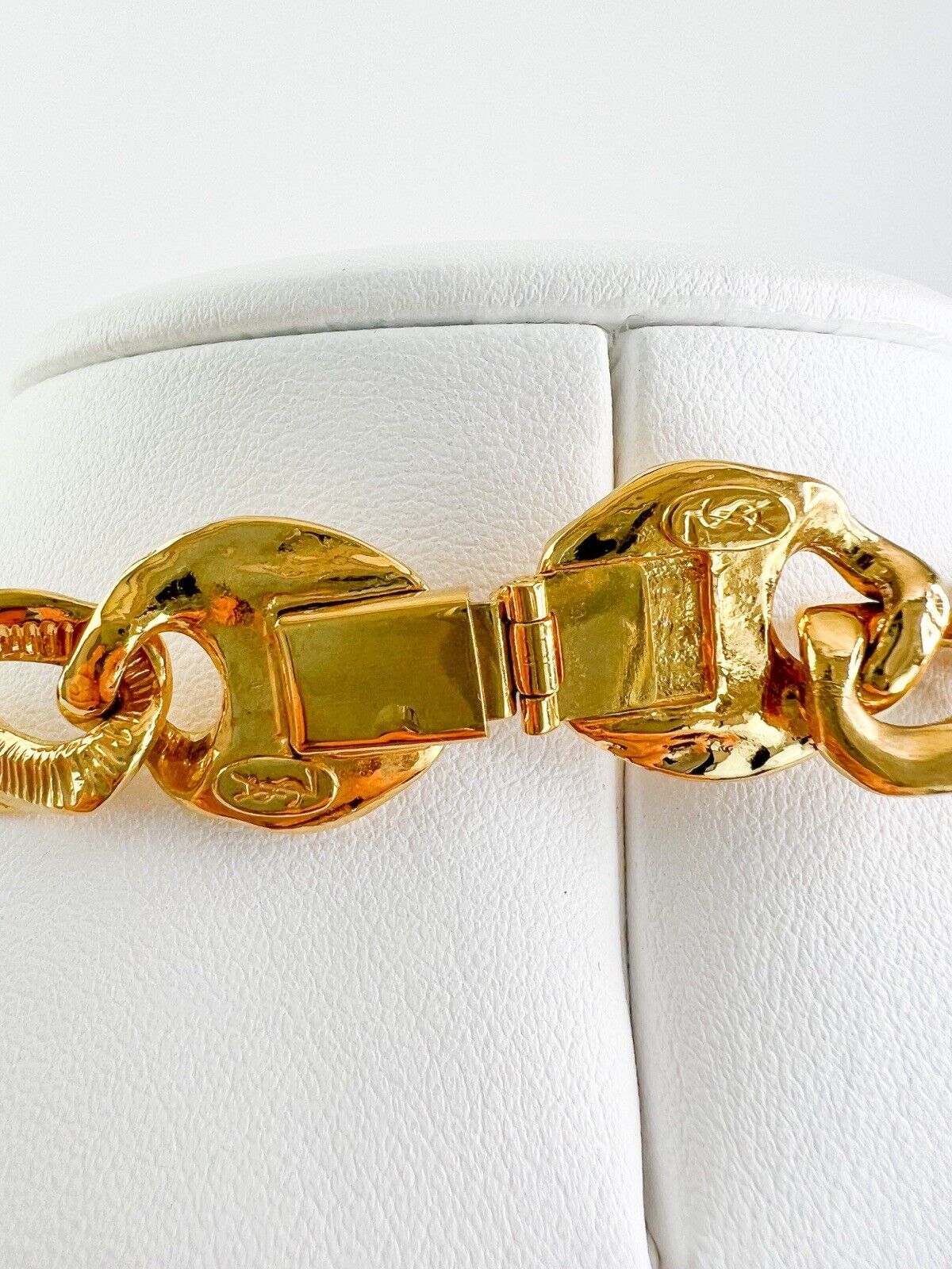 YSL Yves Saint Laurent Vintage Necklace Gold Chain