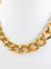 YSL Yves Saint Laurent Vintage Necklace Gold Chain