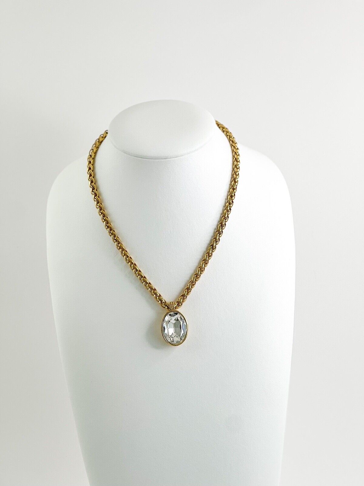YSL Yves Saint Laurent Vintage Necklace Gold