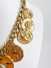 YSL Yves Saint Laurent Vintage Necklace Gold
