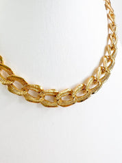 YSL Yves Saint Laurent Vintage Necklace Gold Chain