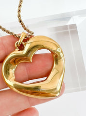 YSL Yves Saint Laurent Vintage Necklace Gold