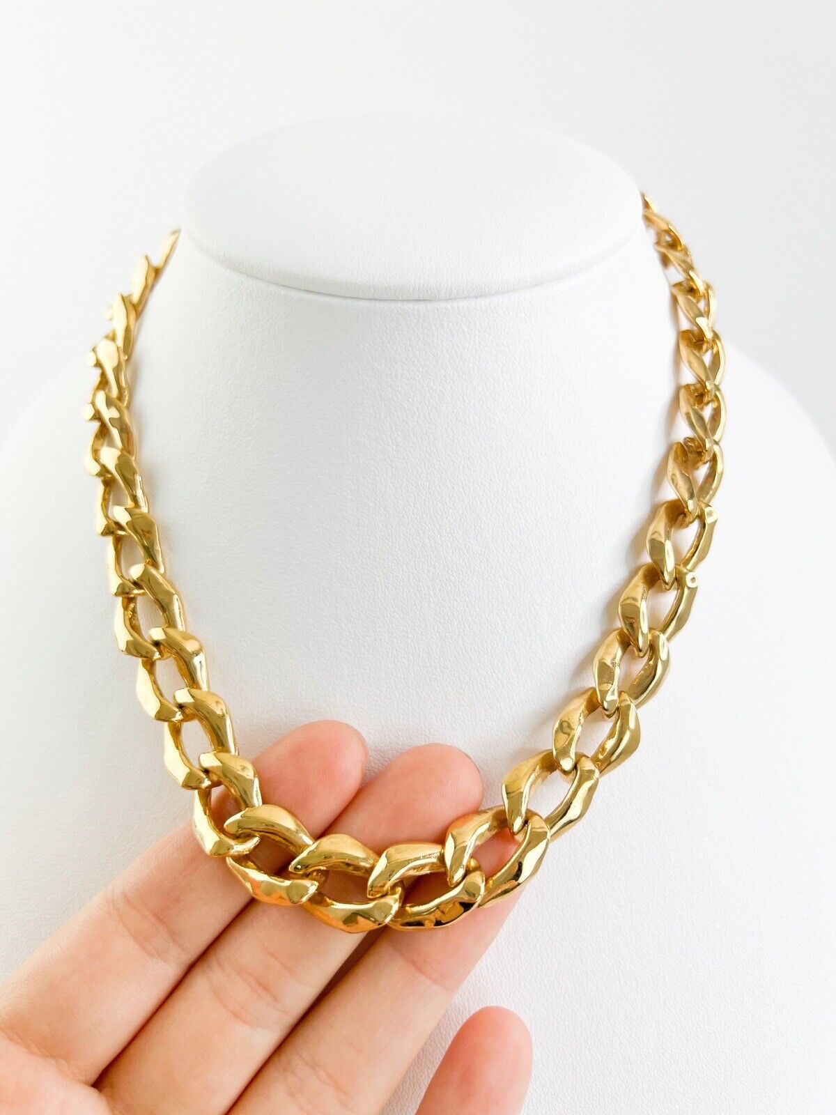 YSL Yves Saint Laurent Vintage Necklace Gold Chain